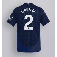 Manchester United Victor Lindelof #2 Fußballbekleidung Auswärtstrikot 2024-25 Kurzarm